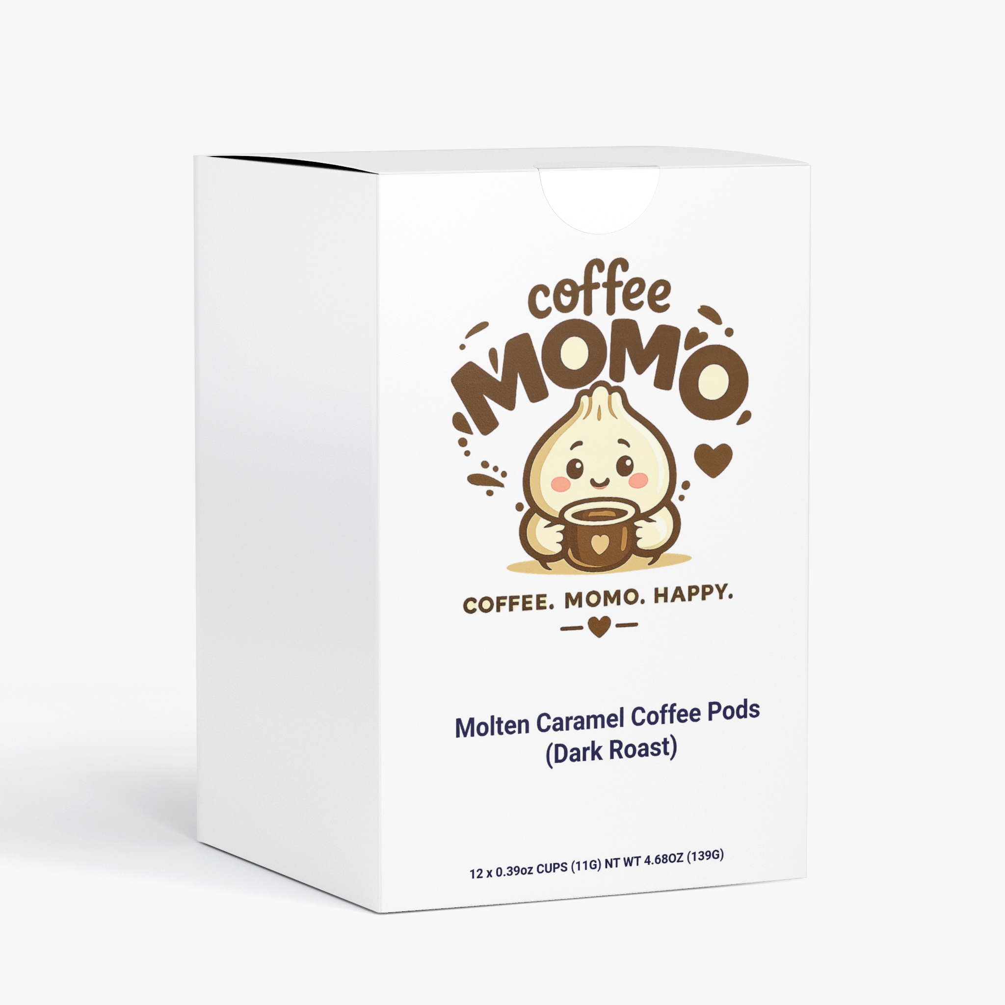 MOMO Molten Caramel Coffee Pods (Dark Roast)