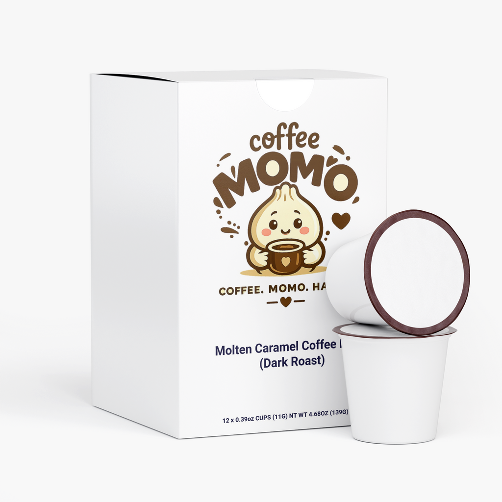 MOMO Molten Caramel Coffee Pods (Dark Roast)