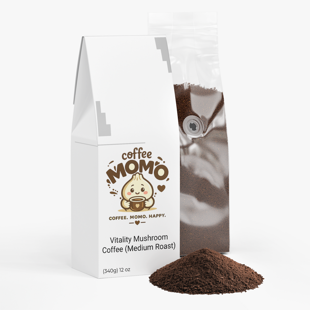 MOMO Vitality Mushroom Coffee (Medium Roast)