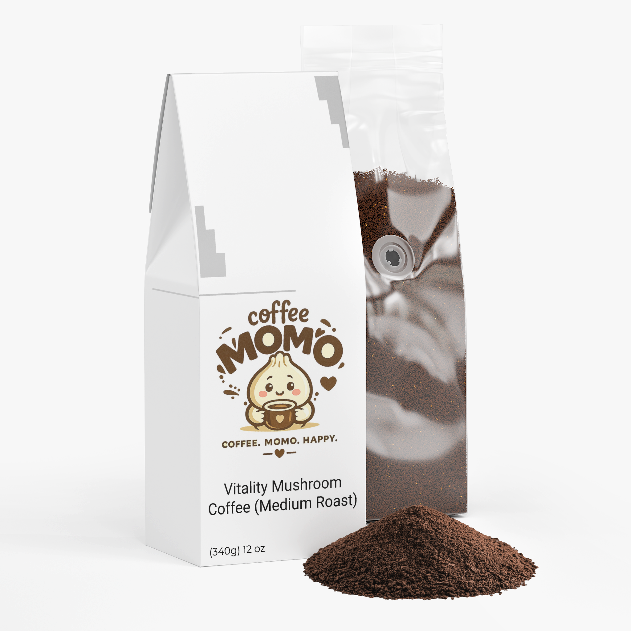 MOMO Vitality Mushroom Coffee (Medium Roast)