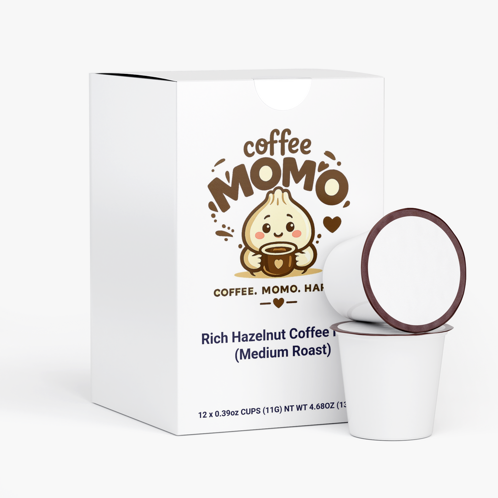 MOMO Rich Hazelnut Coffee Pods (Medium Roast)