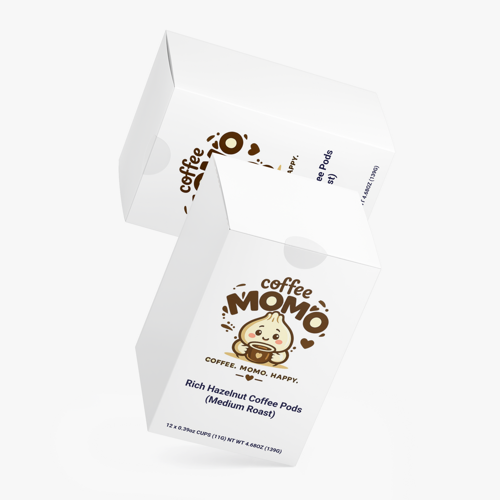 MOMO Rich Hazelnut Coffee Pods (Medium Roast)